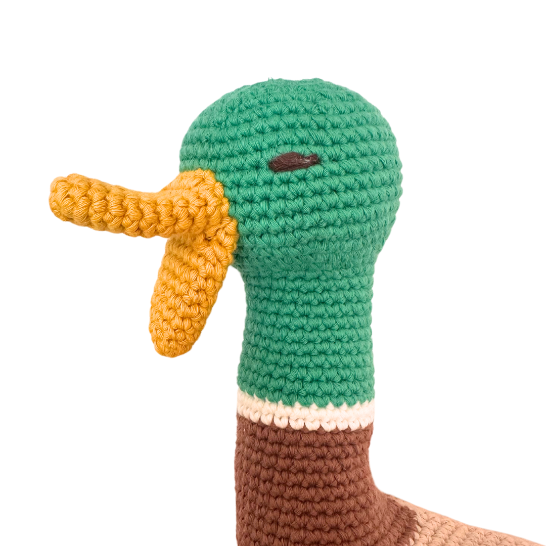 Ollie the Duck, Stuffed Animal Organic Cotton