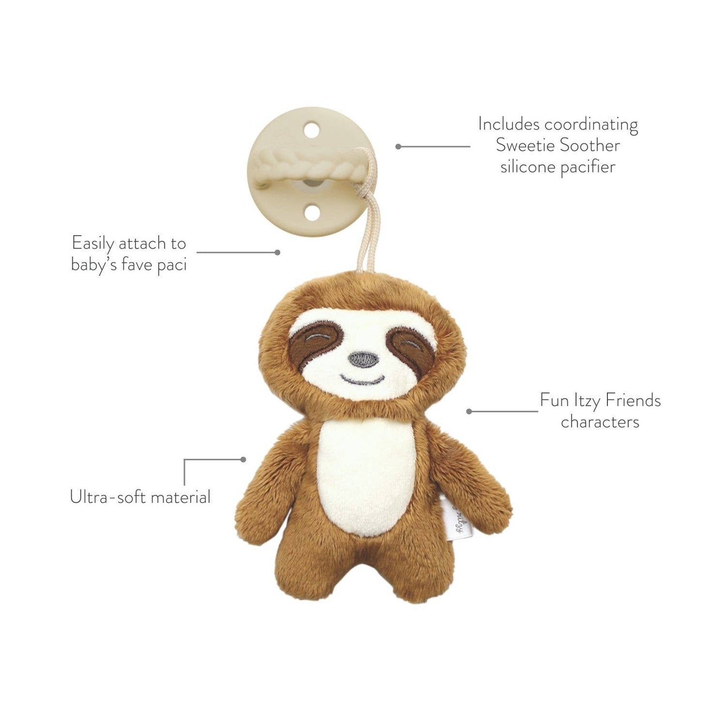 Sweetie Pal™ Plush & Pacifier: Llama