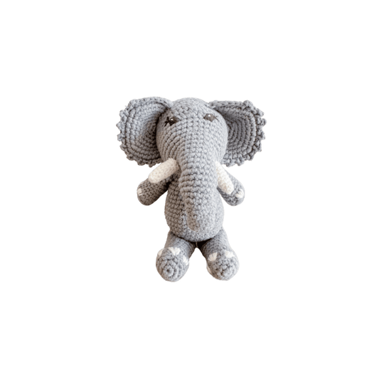 Barry the Elephant Mini, Stuffed Animal, Organic Cotton