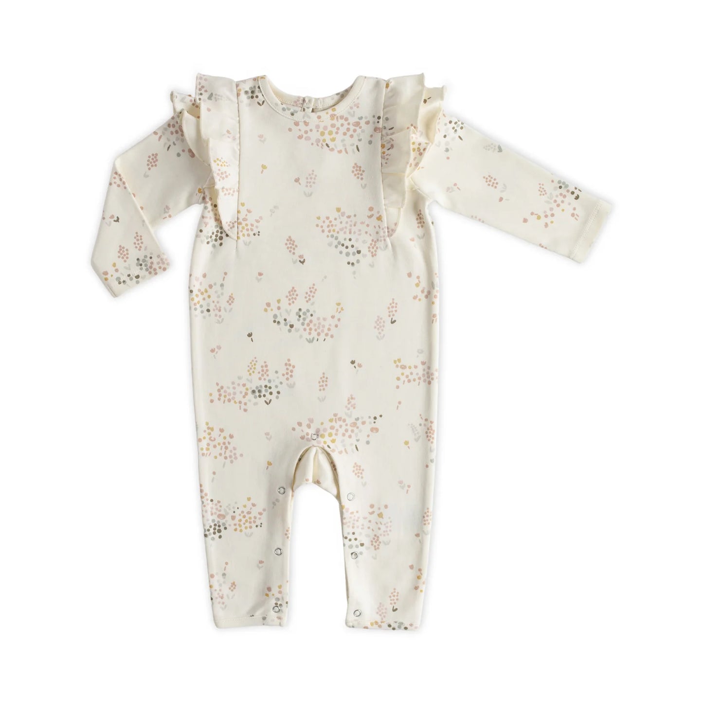 Ruffle Romper - Flower Patch