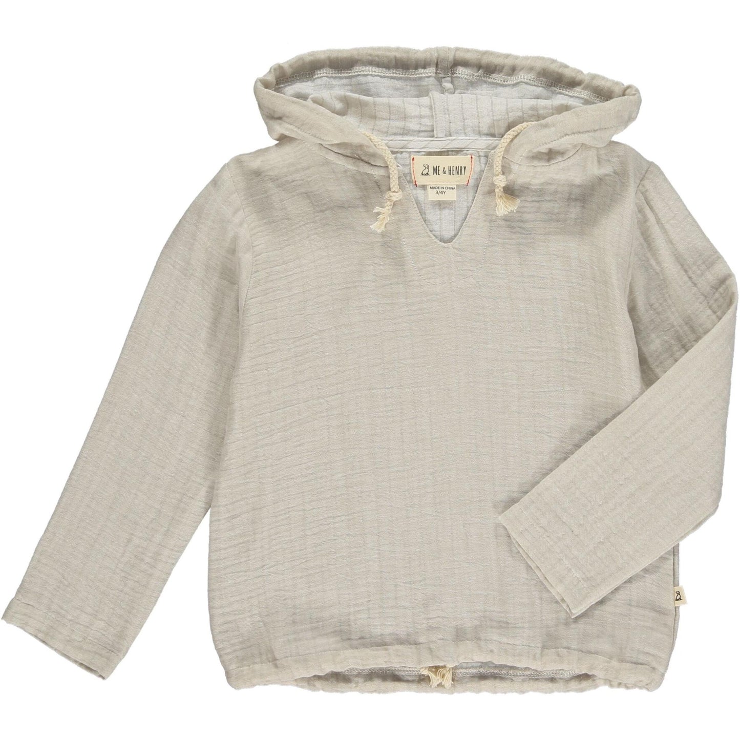 St.Ives Gauze Pullover - Stone