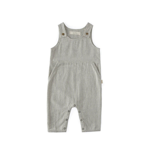 Railroad Baby Overalls - Stripe