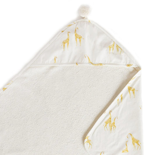 Hooded Towel - Giraffe