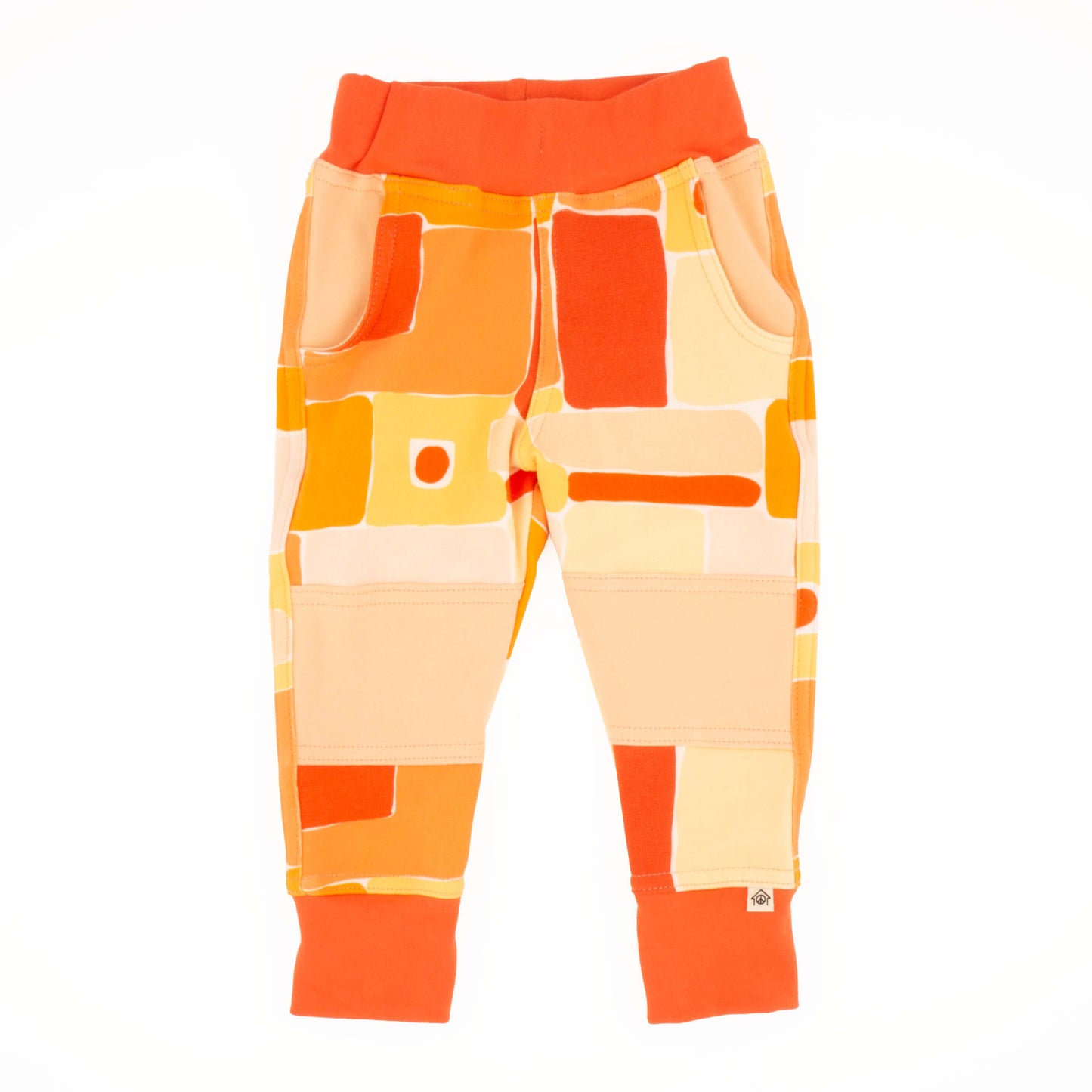 Ellen McKenna Print Toddler Joggers