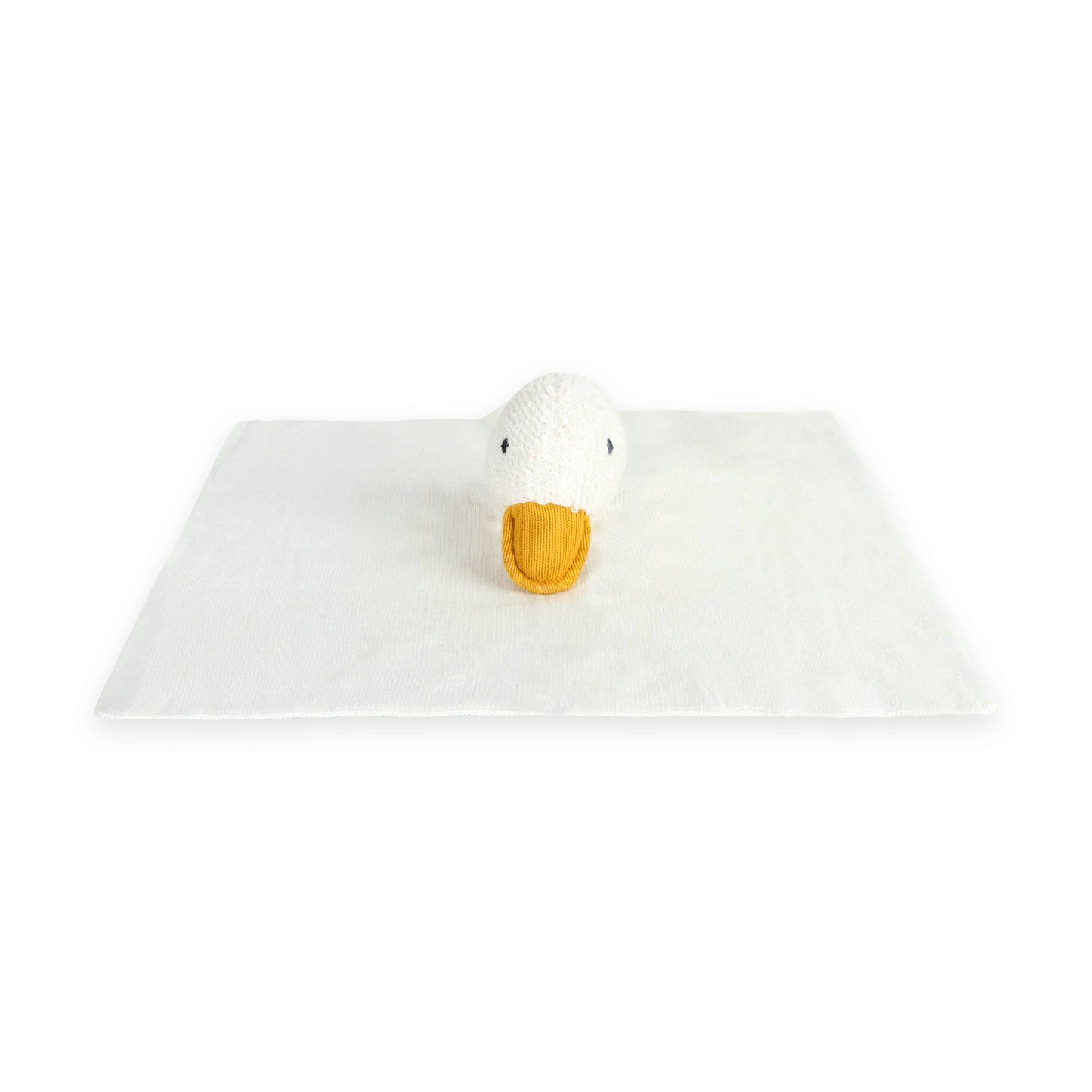 Duck - Organic Baby Lovey Security Blanket