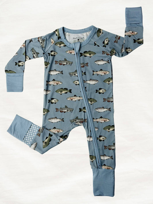 Fish Zippy Pajama