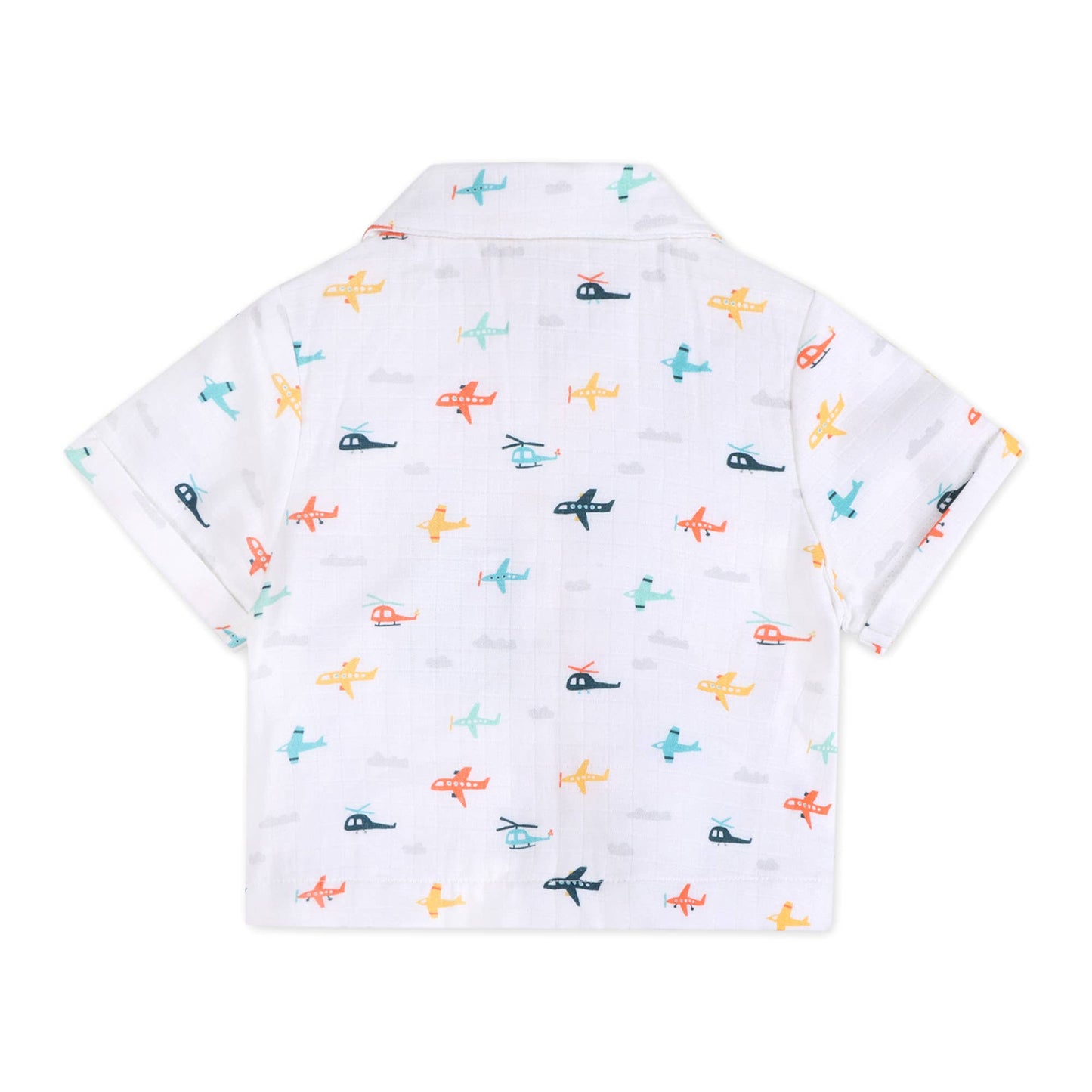 Planes Baby Shirt & Shorts Set (Organic Muslin)
