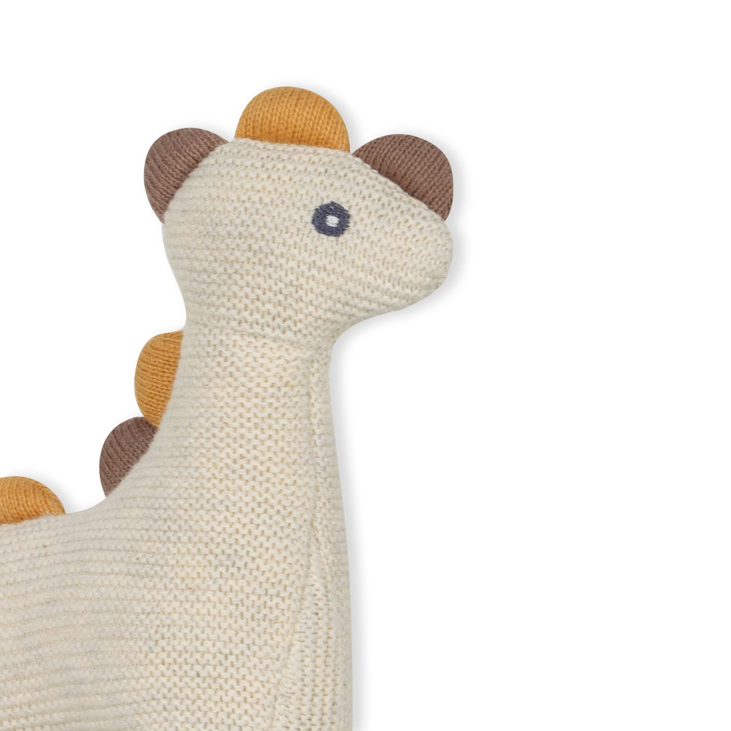 Little Dino - Organic Knit Stuffed Animal Baby Toy