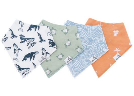 Cove Bandana Bib Set/4