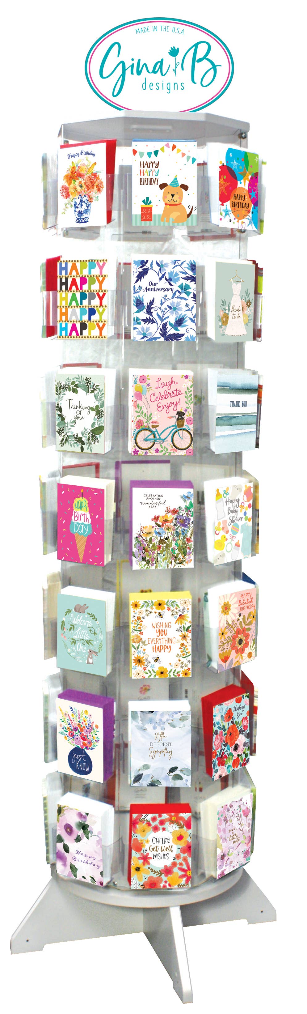 Birthday Greeting Card - 1st Birthday Forest Animals