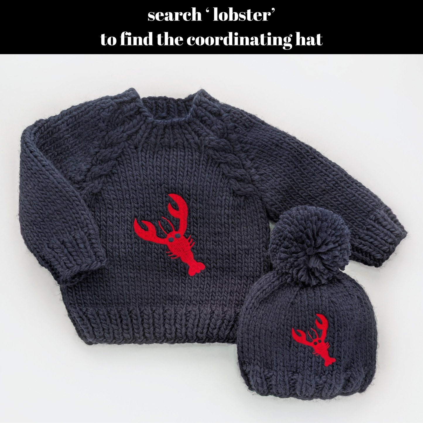Lobster Knit Sweater