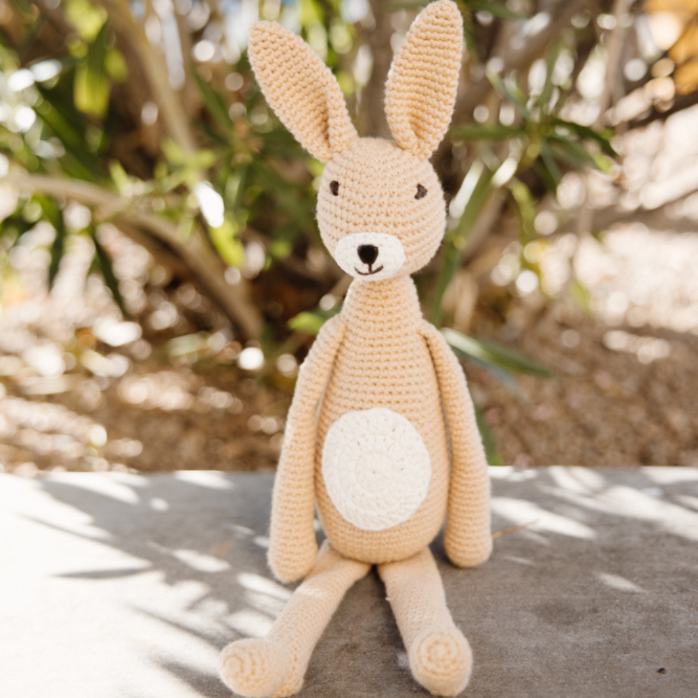 Nino the Bunny, Stuffed Animal Organic Cotton