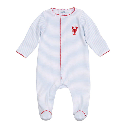 Lil' Snappers Footie - Lobster Red