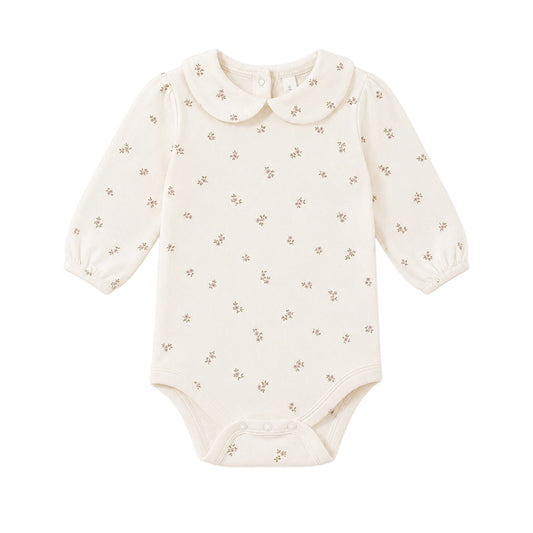 Peggy Peter Pan Collared Bodysuit - Etta Floral