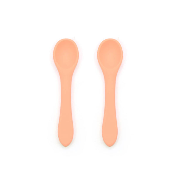 2pc Silicone Baby Spoon Set | 6 Colors