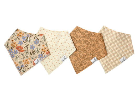 Eden Bandana Bib Set/4