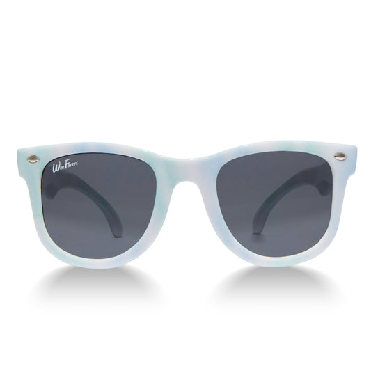 Polarized WeeFarers - Tie Dye Blue-Green