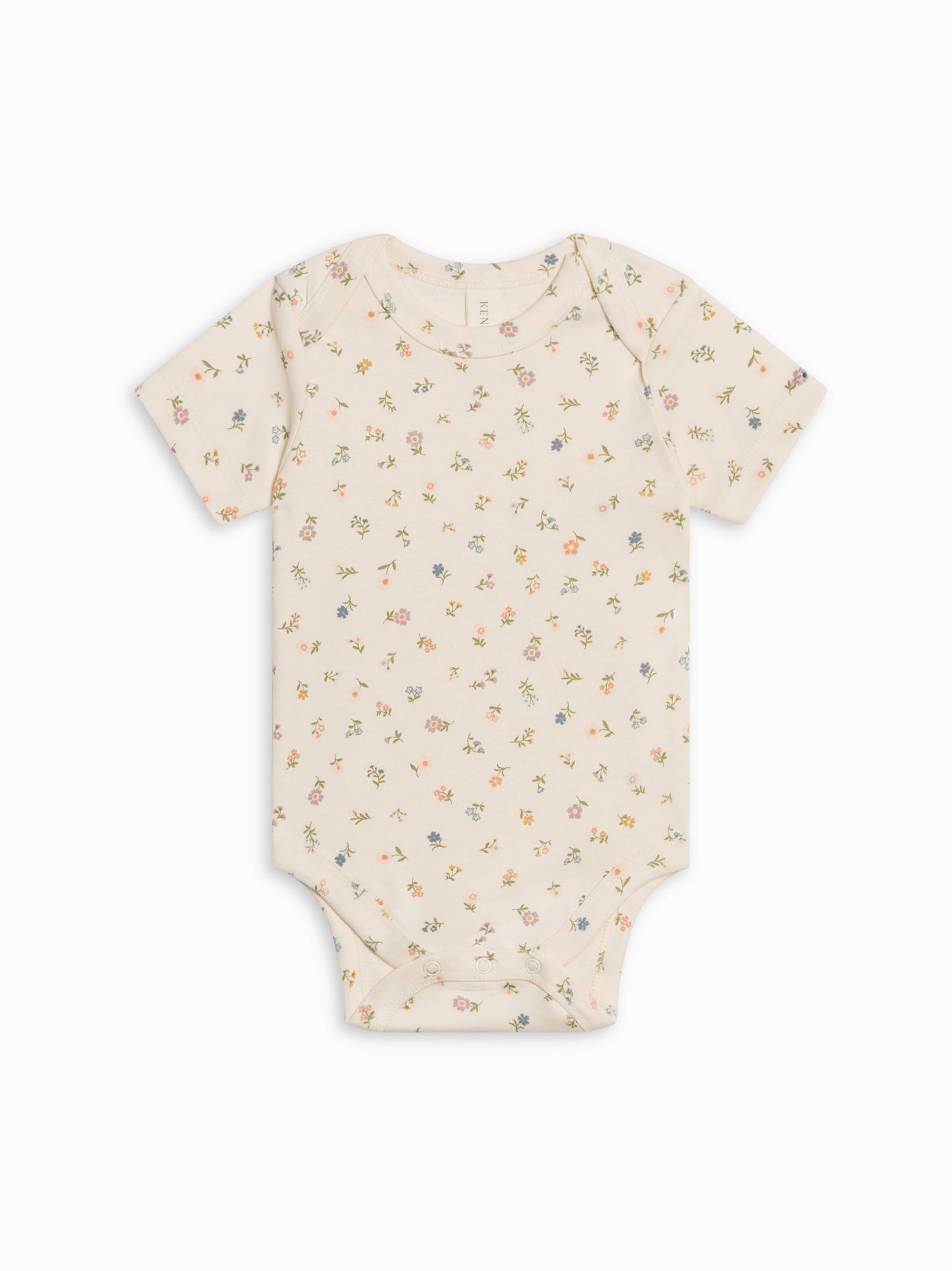 Afton Bodysuit - Petaline Floral / Fog + Fern