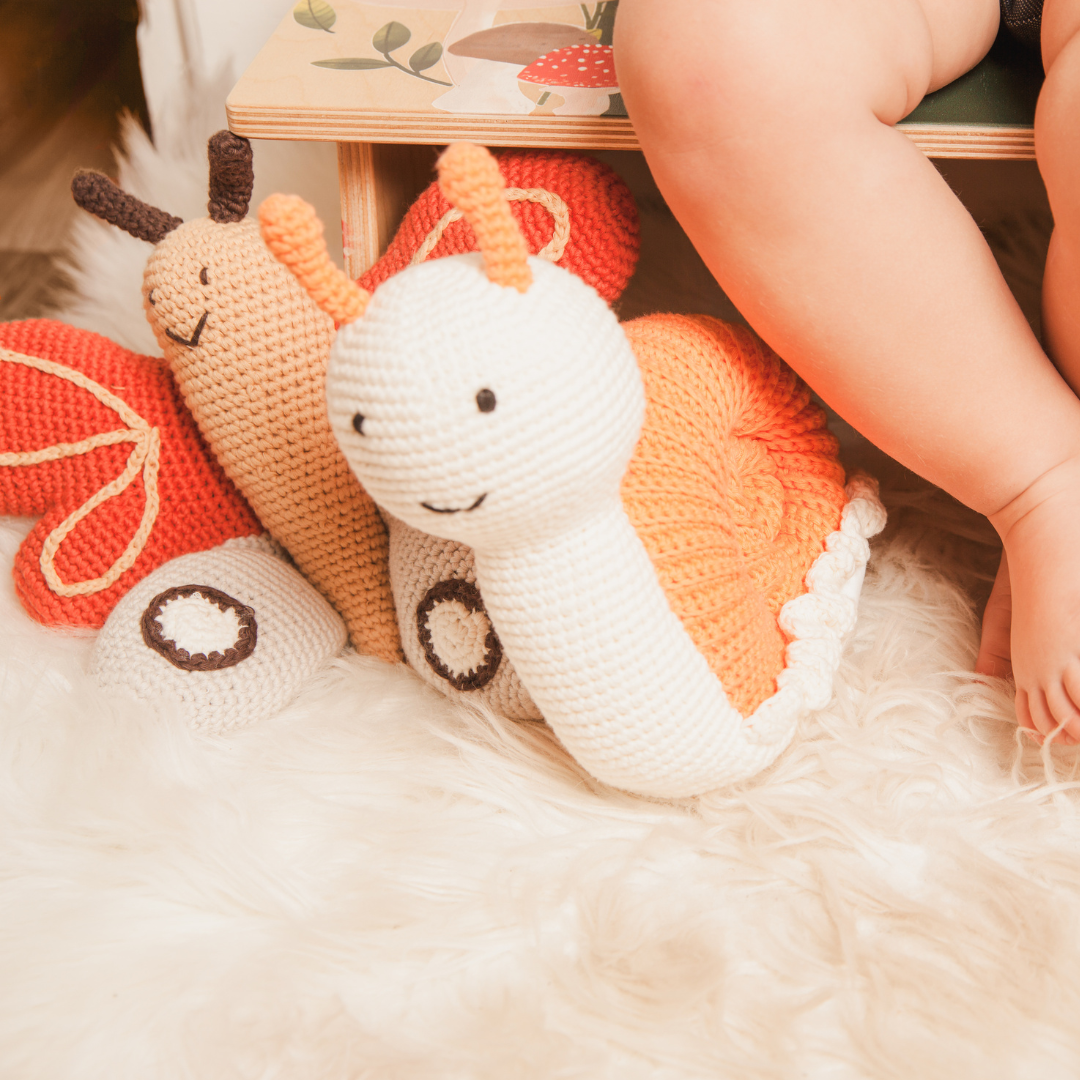 Bella the Butterfly, Stuffed Animal Toy, Organic Cotton