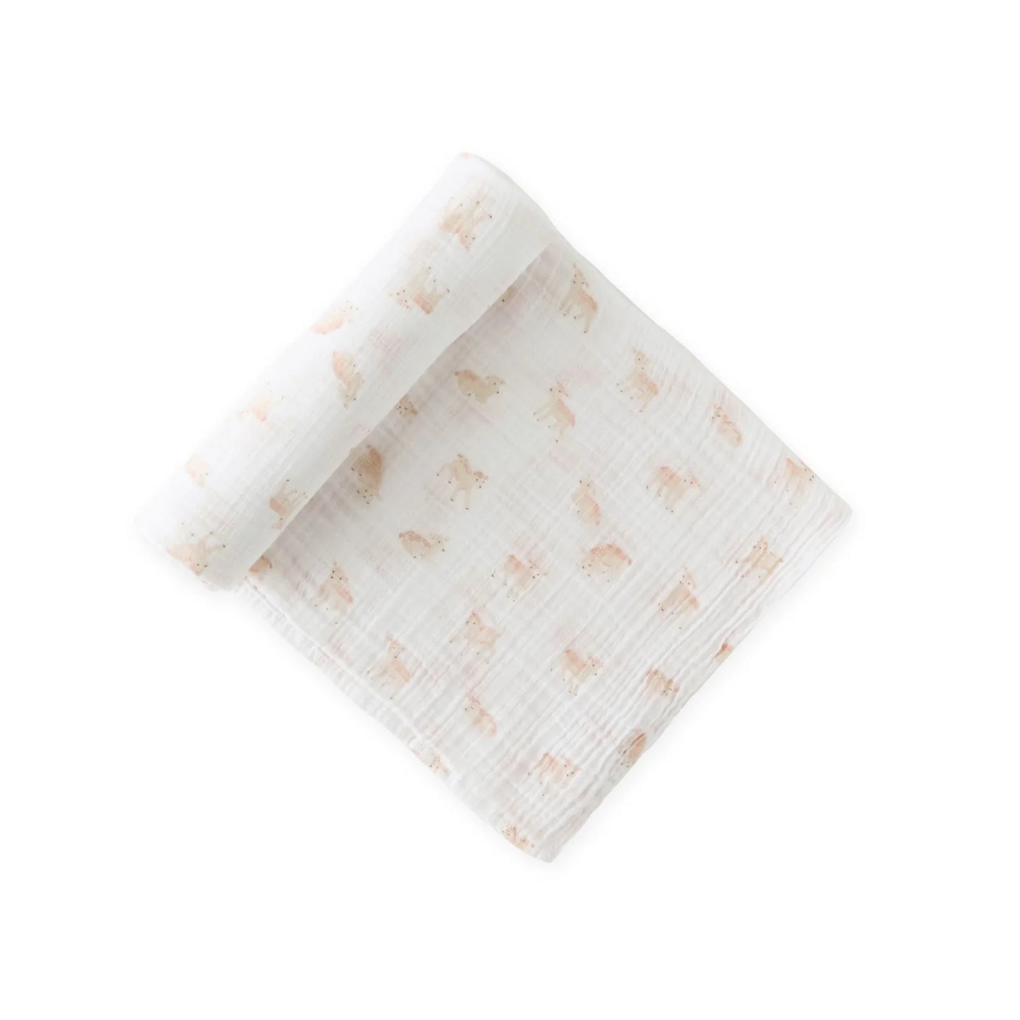 Organic Muslin Swaddle - Dear Lamb