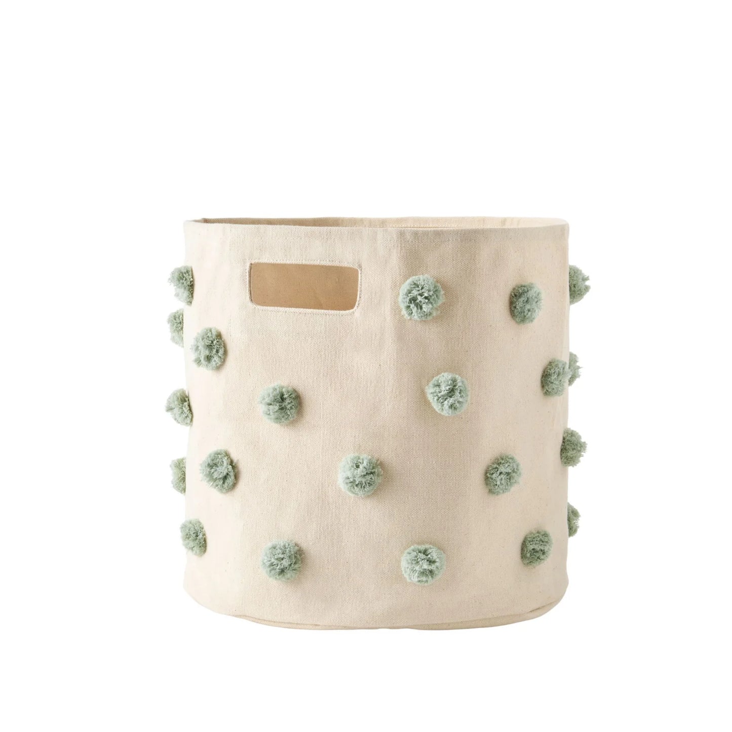 Pom Pom Basket Bin - Sea