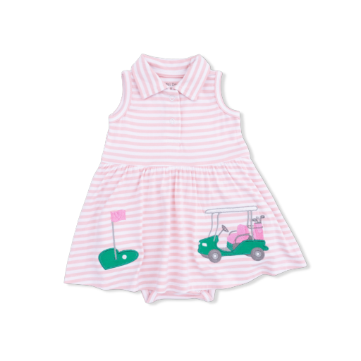 Striped Golf - Polo Tennis Dress