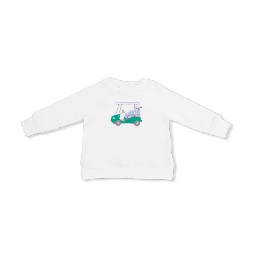 Golf French Terry - Raglan Sweatshirt Golf Cart