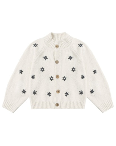 TULIP CARDIGAN MIDNIGHT DAISY