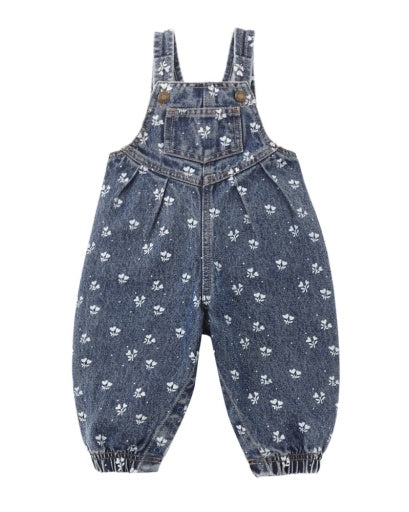 VINTAGE OVERALL HEART DITSY