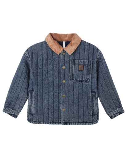 NASHVILLE QUILTED JACKET INDIGO