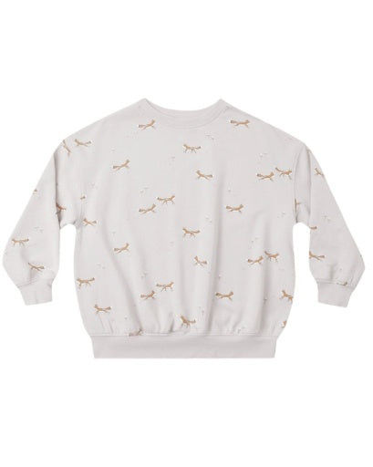 RELAXED SWEATSHIRT FOXES