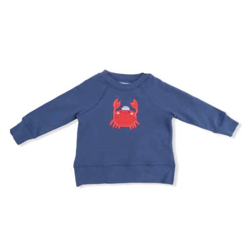Sailor Sea Creatures Appliques - Raglan Sweatshirt