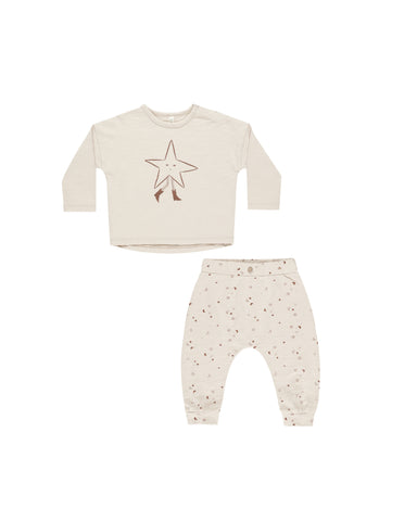 Long Sleeve T-shirt + Pant Set/Twinkle