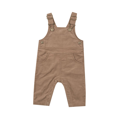 Cord Cinnamon Swirl Classic Overalls