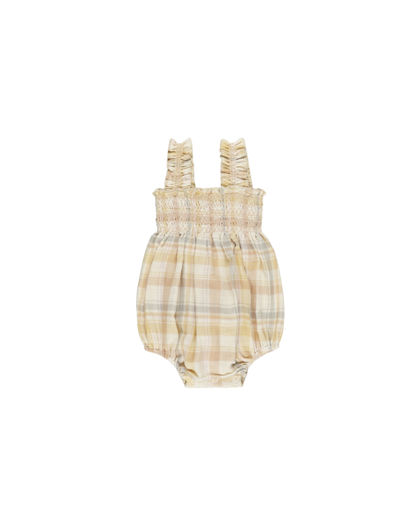 Julia Romper - Pastel Plaid