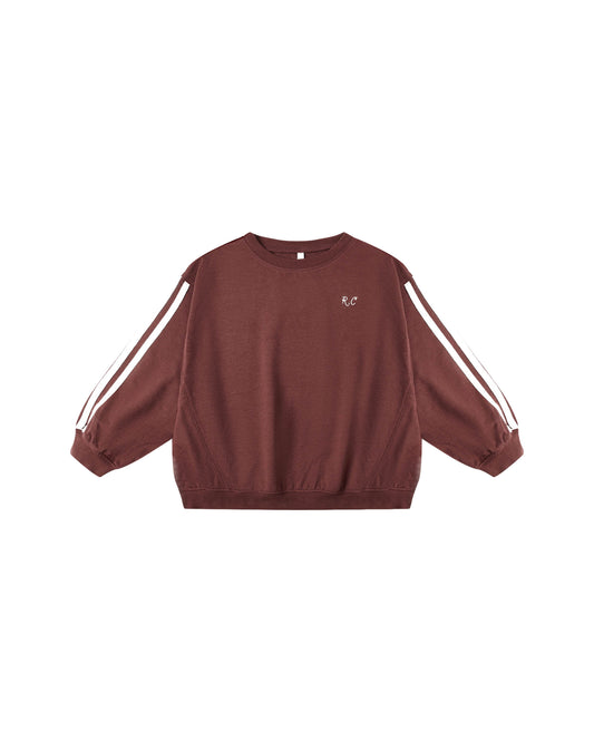 Oversized Sweatshirt - Burgundy