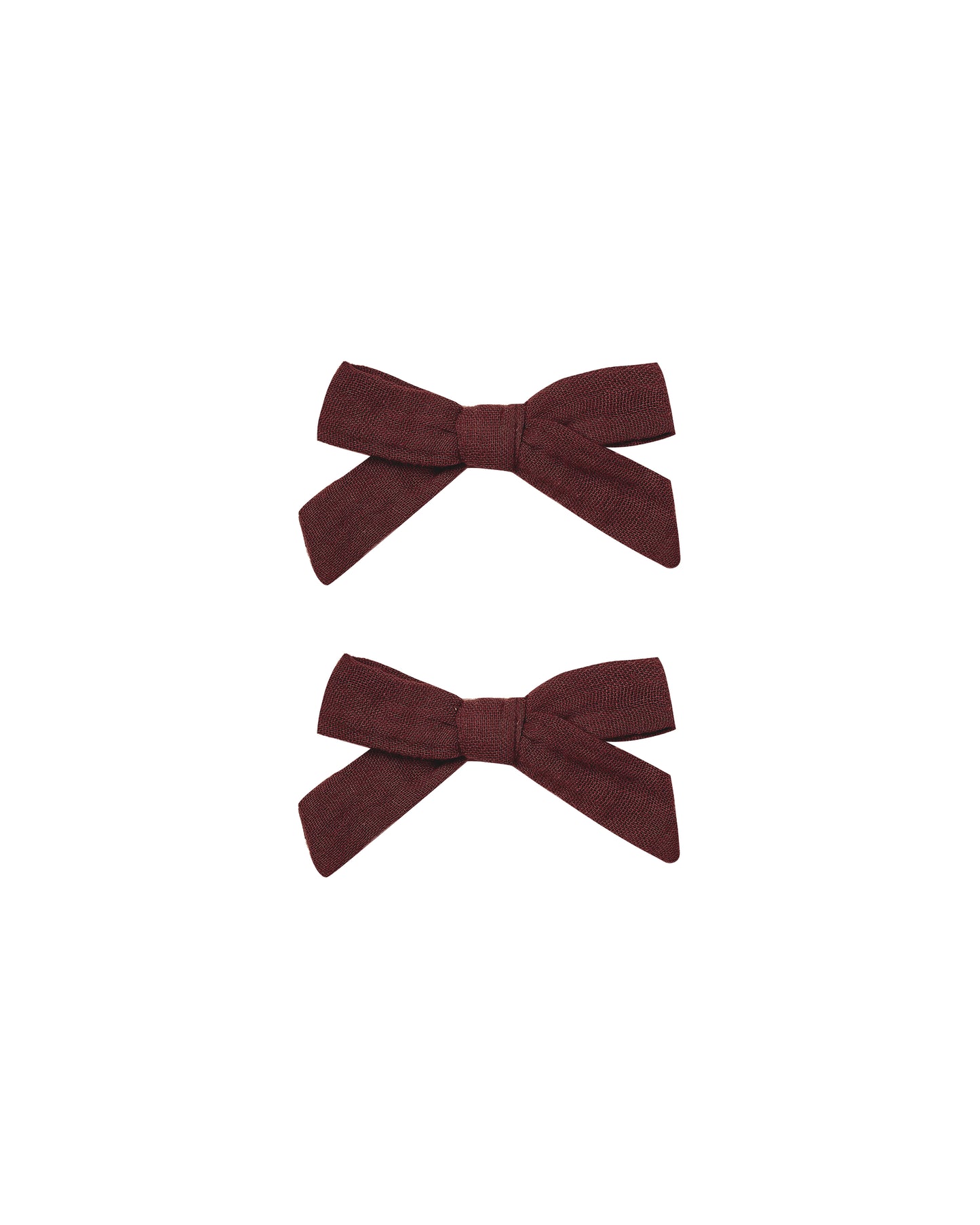 Bow Set - Burgundy