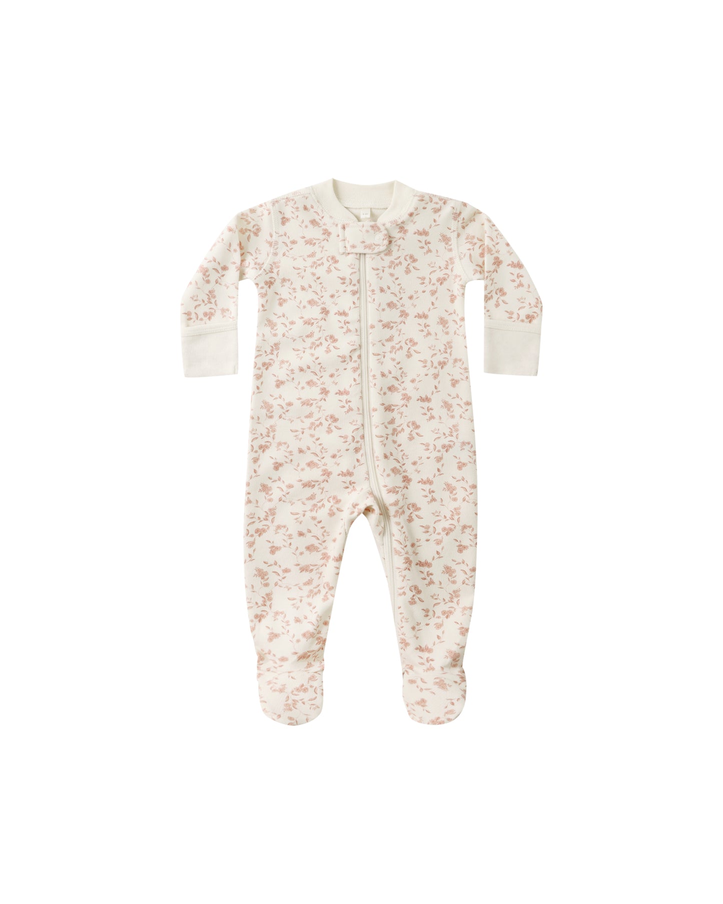 Long Sleeve Zipper Sleeper - French Garden