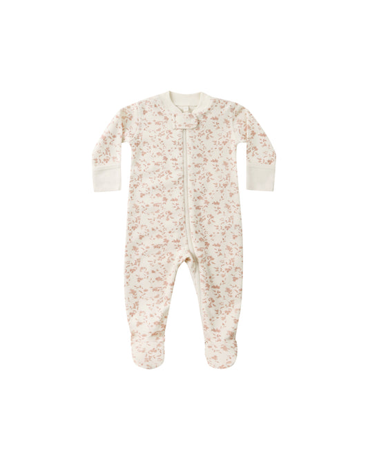 Long Sleeve Zipper Sleeper - French Garden