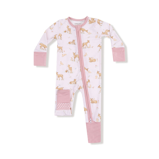 Little Fawn 2 Way Zipper Romper Sleeper