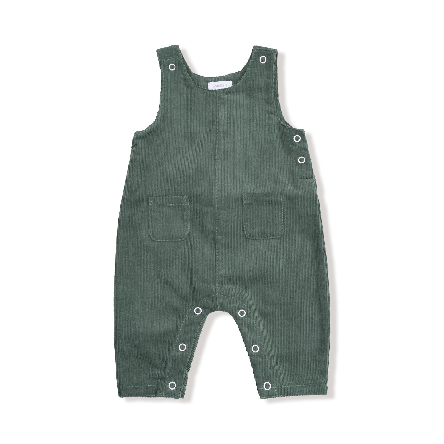 Corduroy Overalls - Dark Ivy