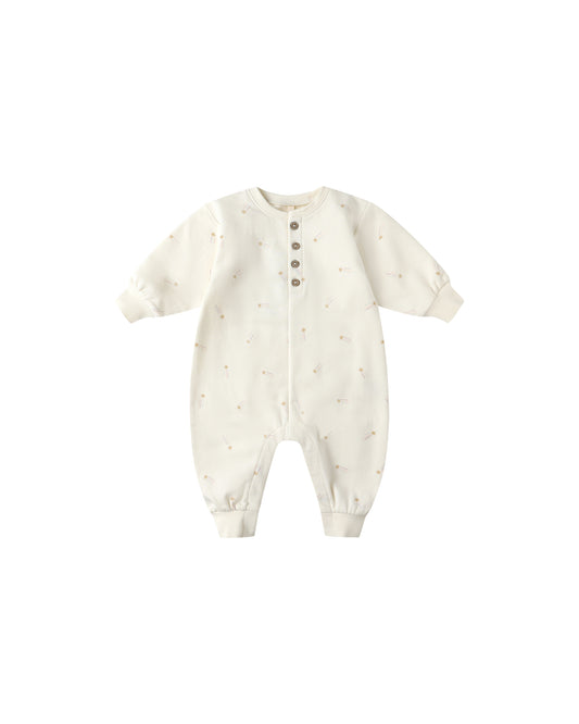 Relaxed Fleece Jumpsuit - Shooting Stars