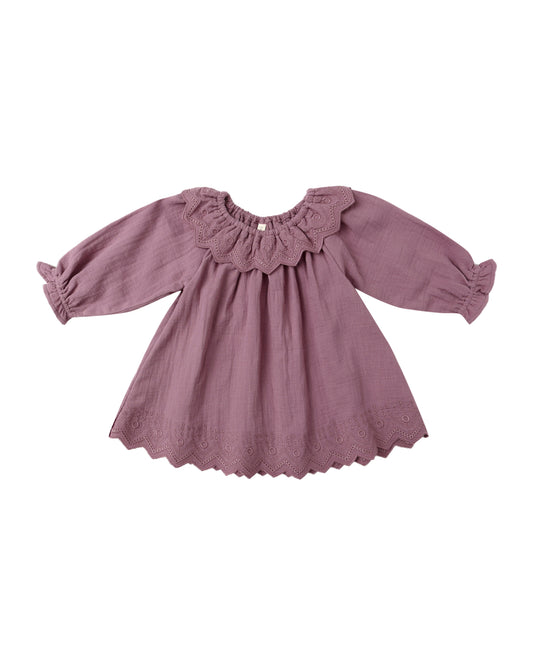 Long Sleeve Isla Dress - Mulberry
