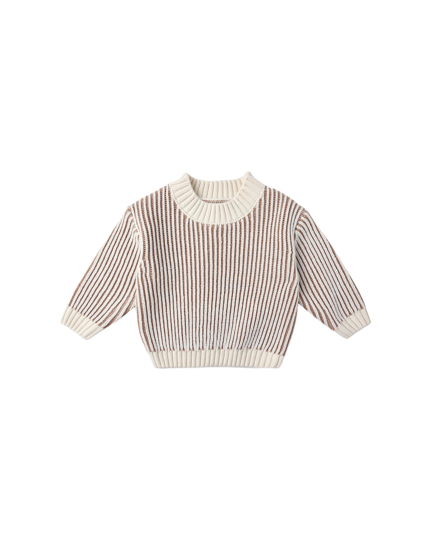 Relaxed Knit Sweater - Gold