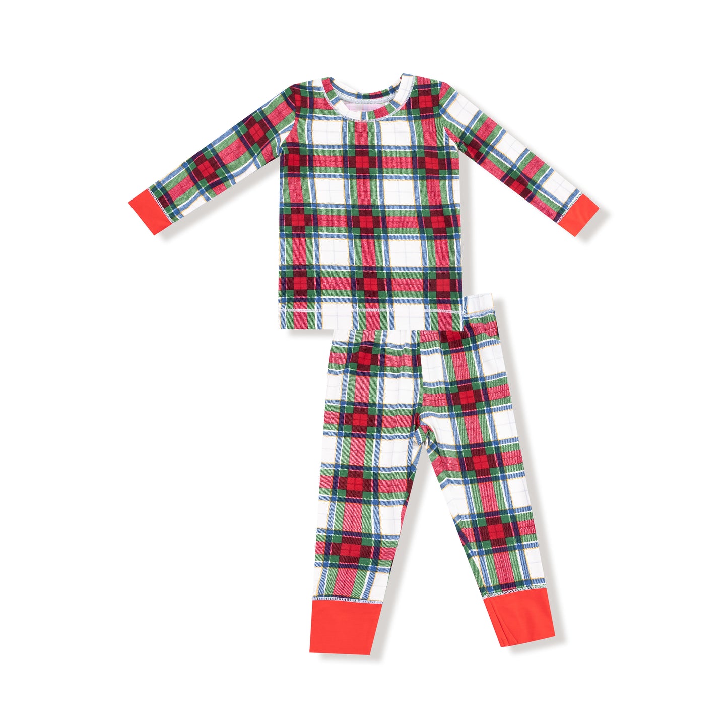 Holiday Plaid - L/S Pajama Set