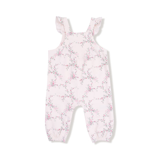 French Terry - Antoinette Floral Overalls