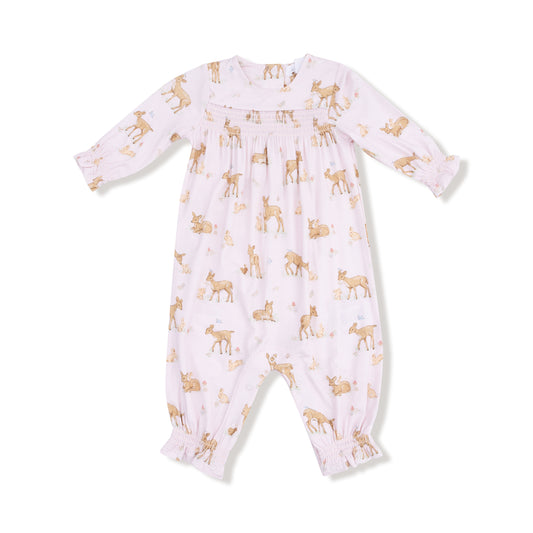 Little Fawn Smocked Romper