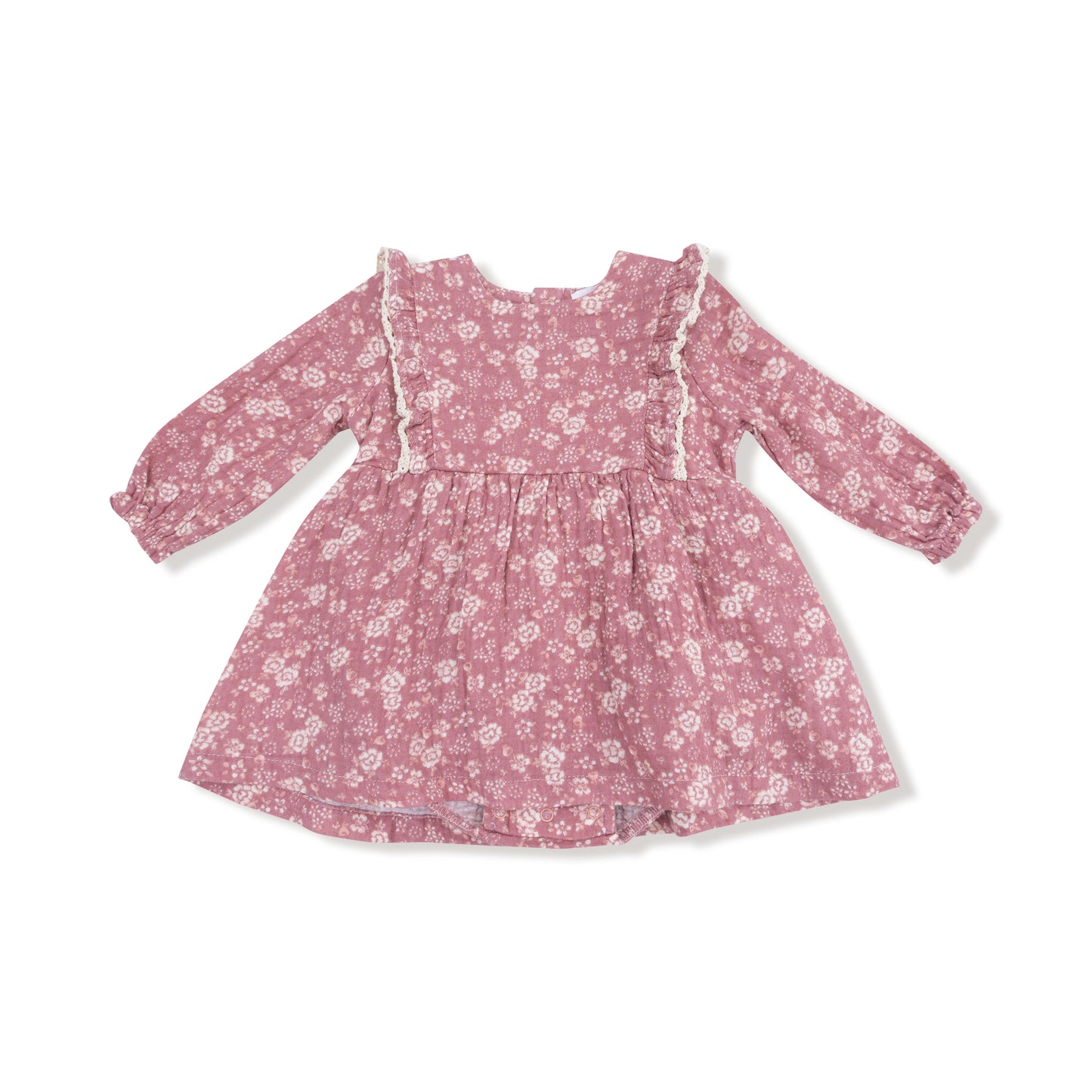 Bandana Floral - Ruffle L/s Bubble W/ Skirt