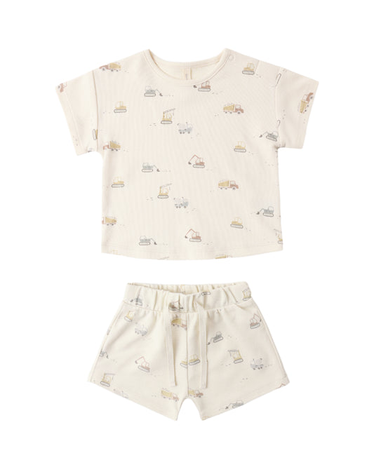 Frankie Set Construction Trucks