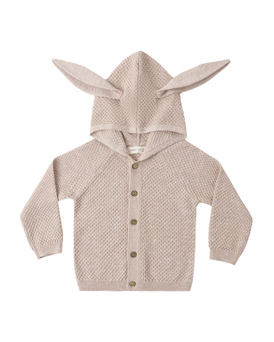 Bunny Knit Sweater Heathered Latte